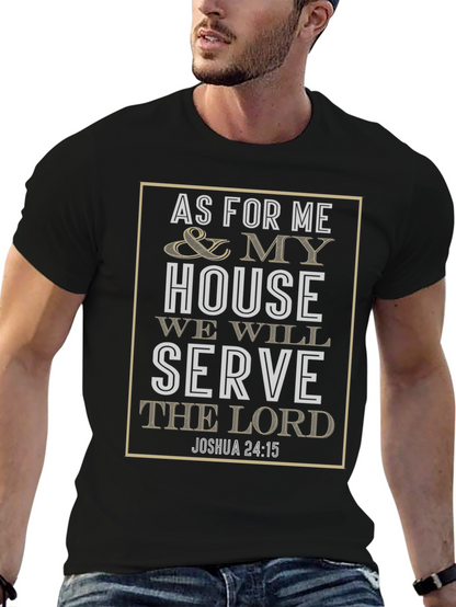 As For Me And My House T-Shirt