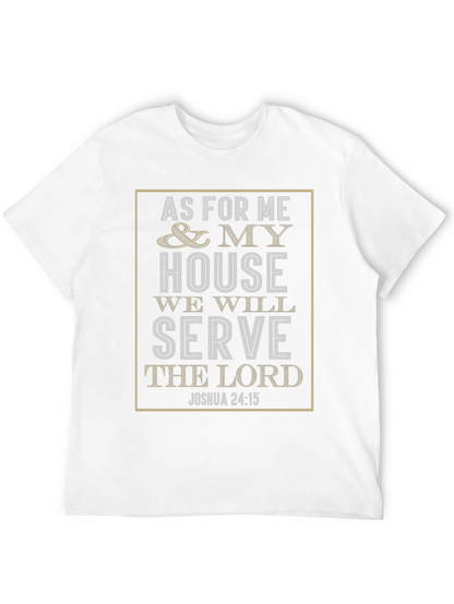 As For Me And My House T-Shirt
