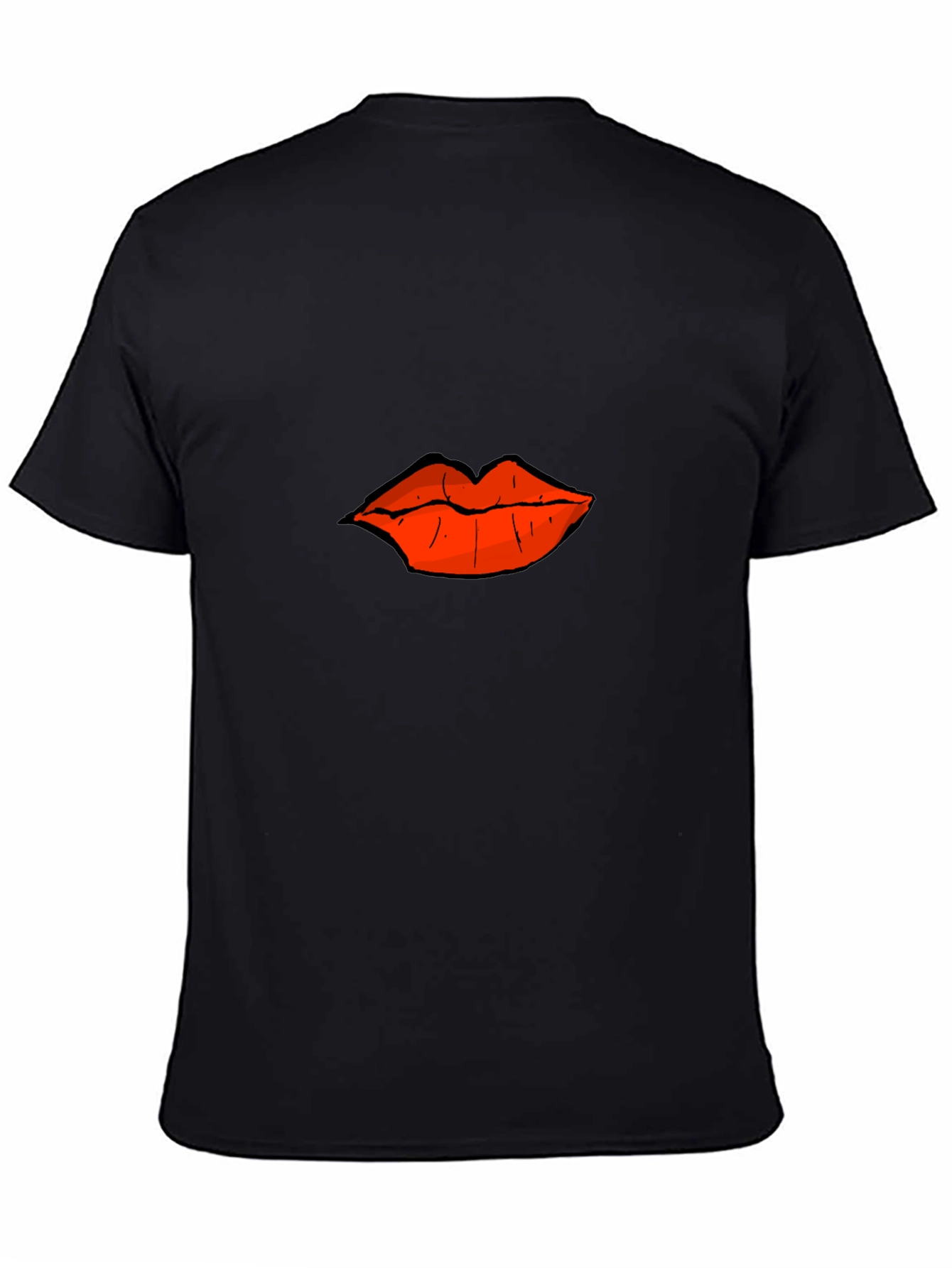 Bold Lips Graphic T-Shirt - Casual Comfort
