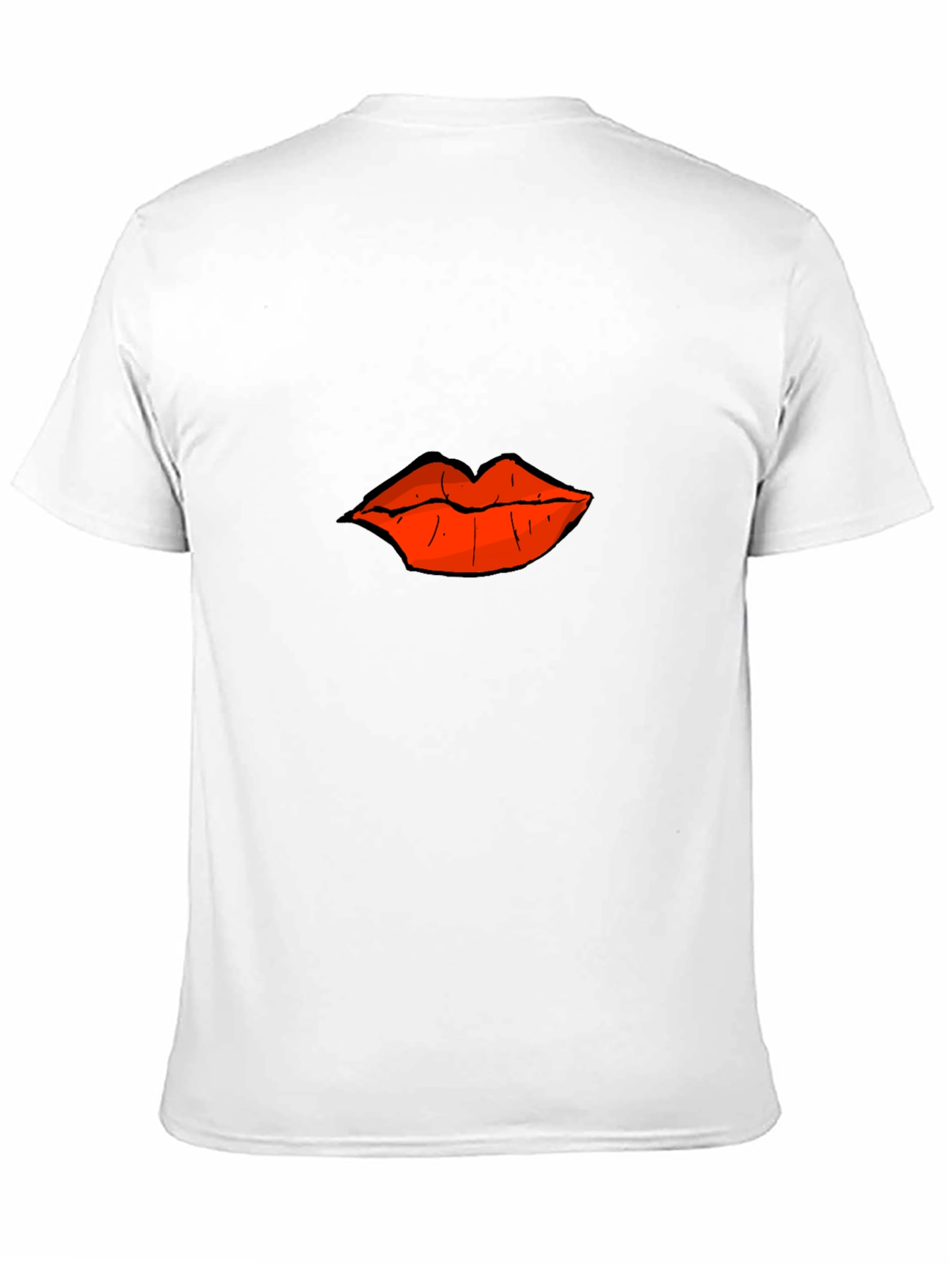 Bold Lips Graphic T-Shirt - Casual Comfort