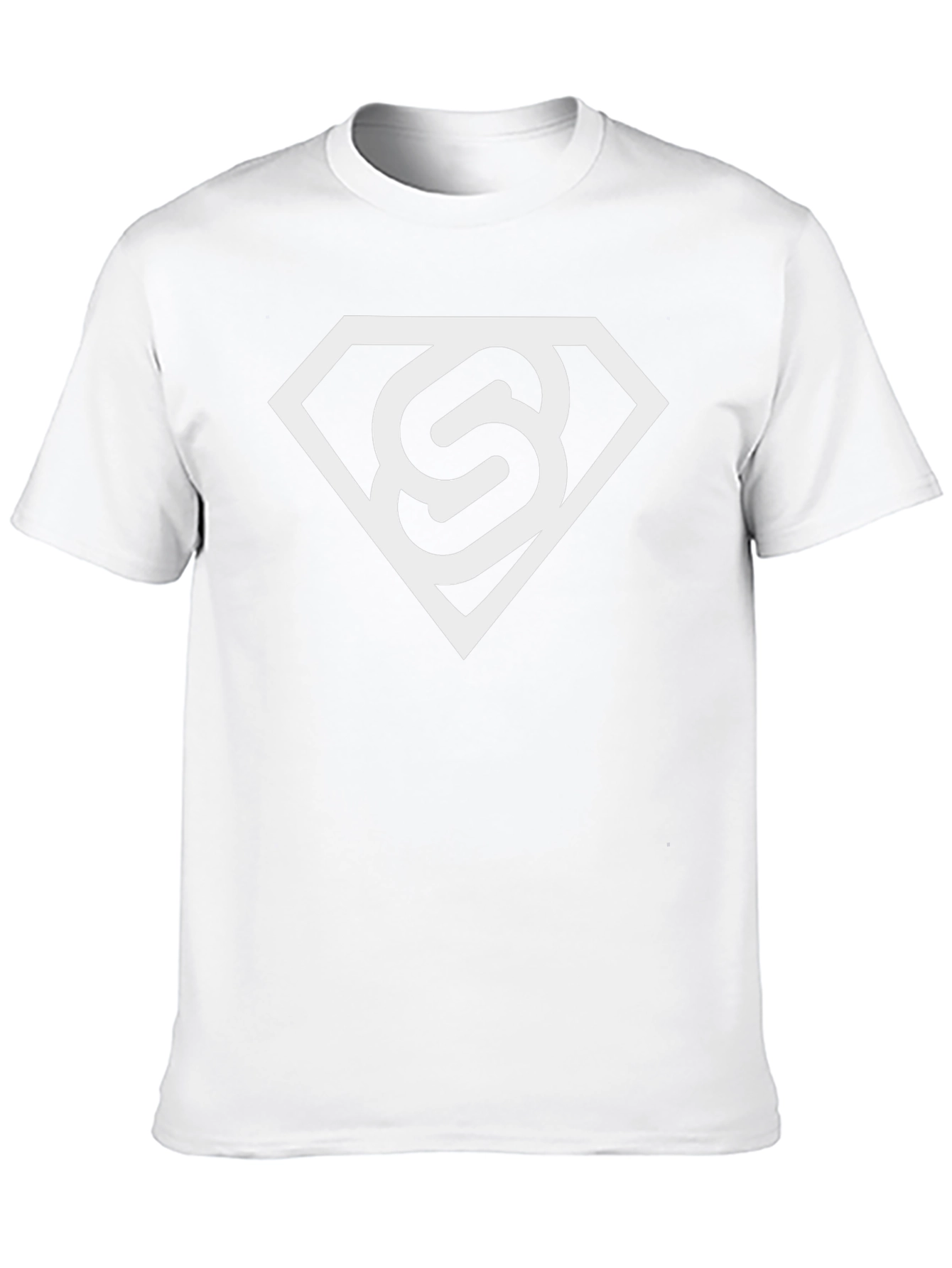 Stylish Black T-Shirt with White S Logo