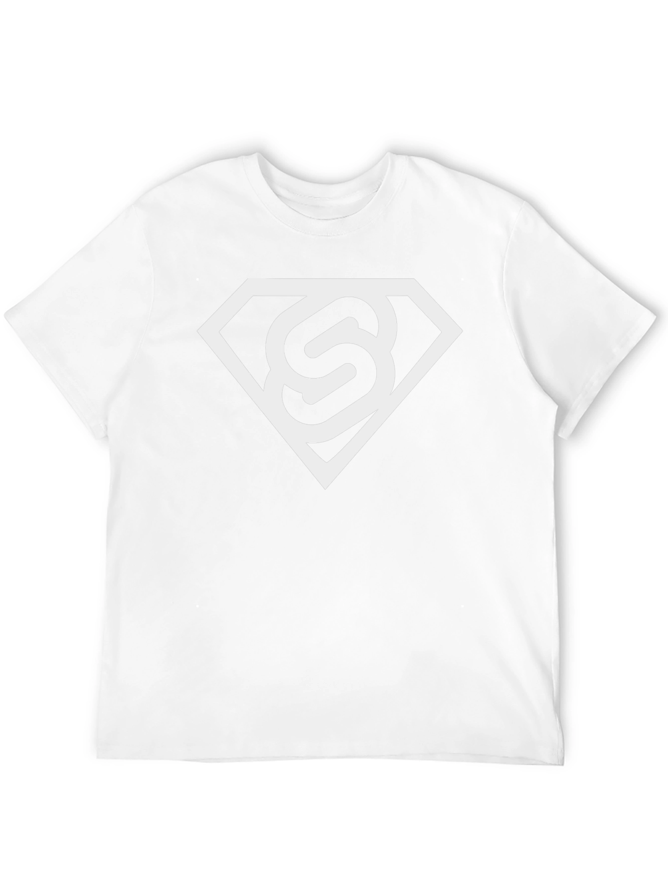 Stylish Black T-Shirt with White S Logo