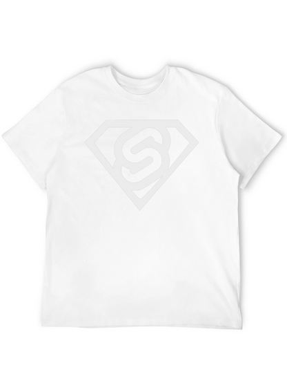 Stylish Black T-Shirt with White S Logo