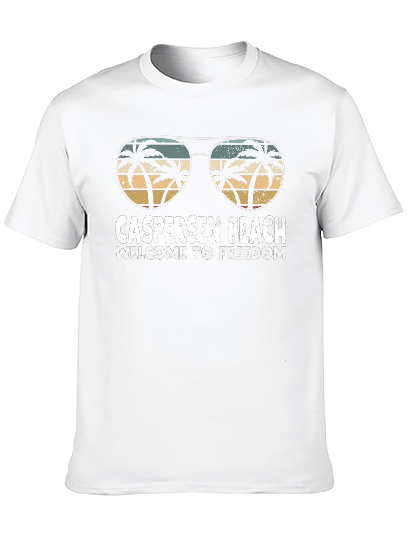 Caspersen Beach Retro Sunglasses T-Shirt