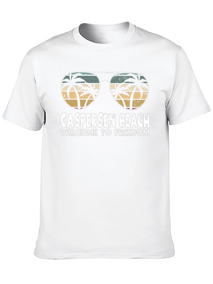 Caspersen Beach Retro Sunglasses T-Shirt
