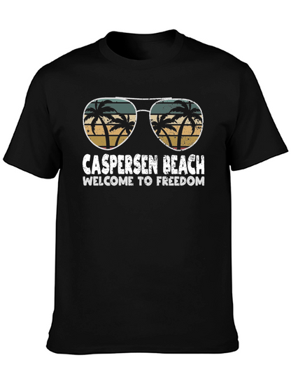 Caspersen Beach Retro Sunglasses T-Shirt