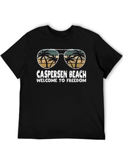 Caspersen Beach Retro Sunglasses T-Shirt
