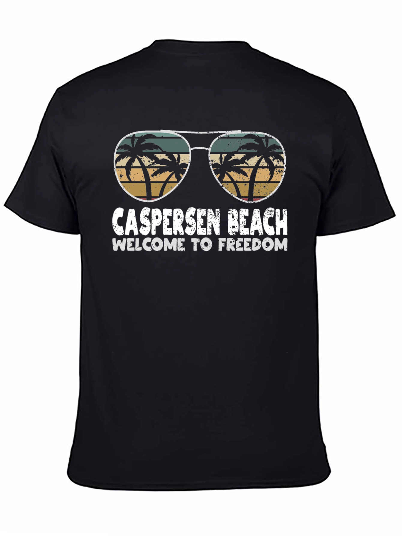 Caspersen Beach Retro Sunglasses T-Shirt