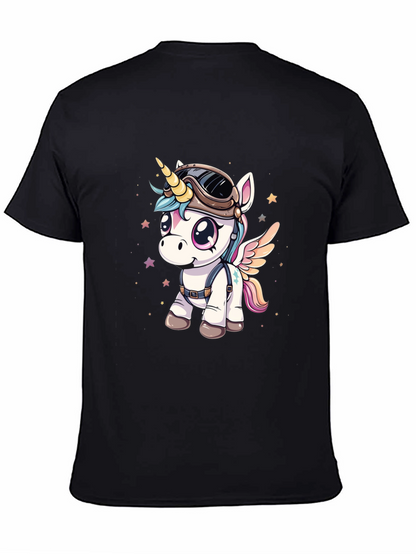 Unicorn Aviator Graphic T-Shirt