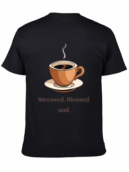 Stressed Blessed & Coffee Obsessed T-Shirt