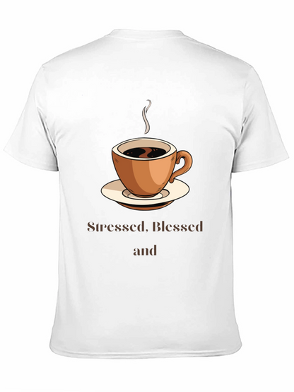 Stressed Blessed & Coffee Obsessed T-Shirt