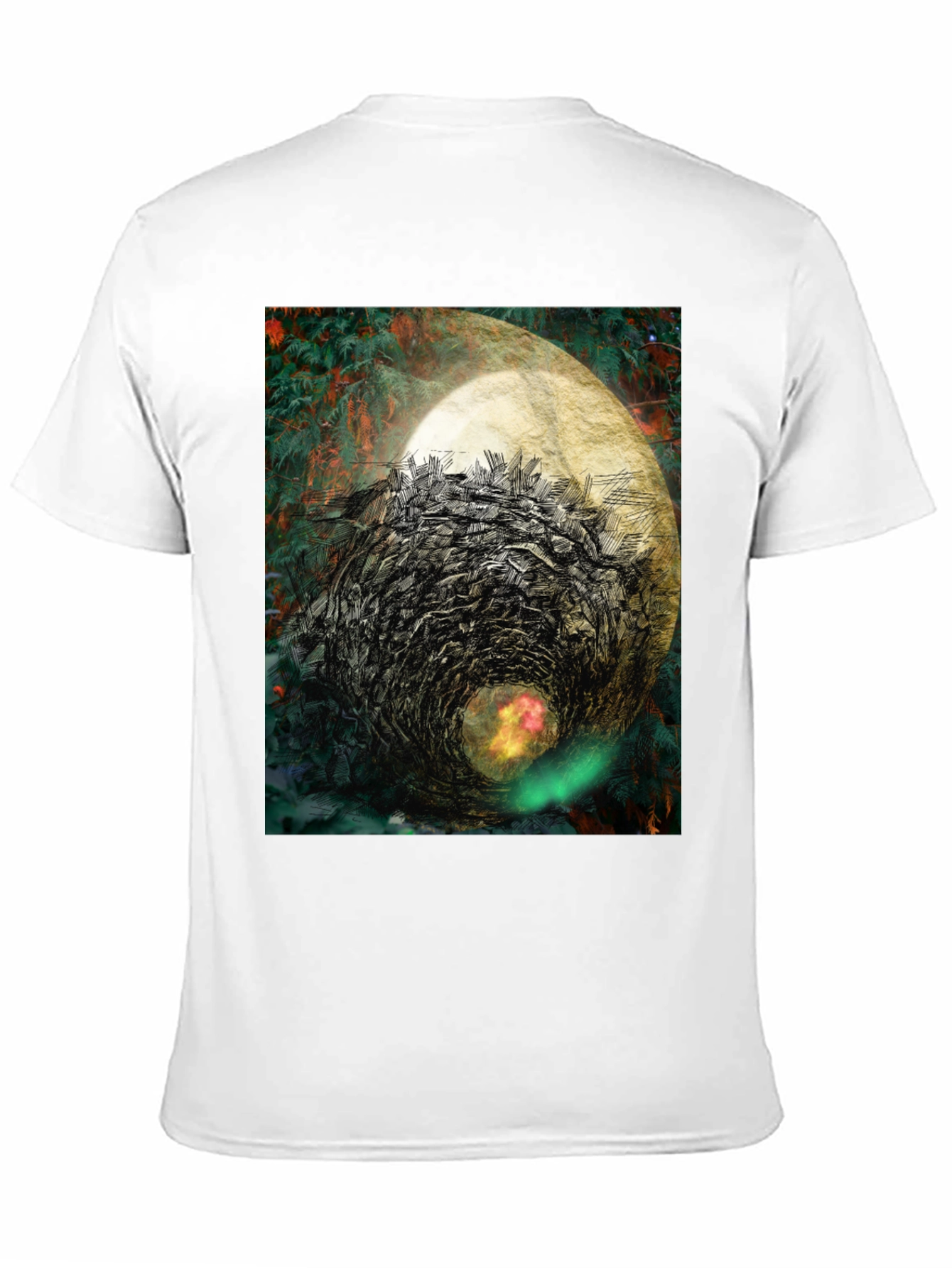 Abstract Vortex Graphic Tee