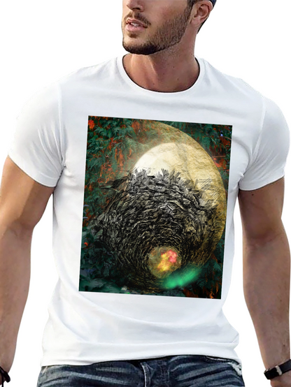 Abstract Vortex Graphic Tee