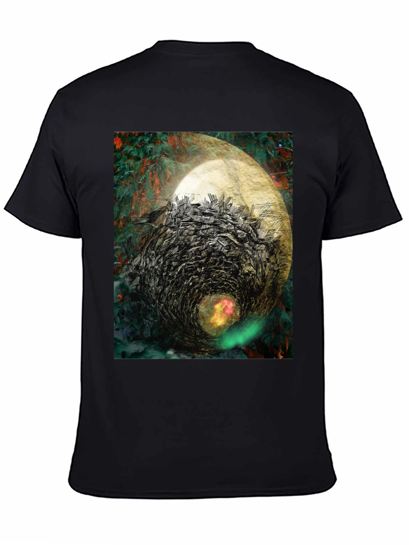 Abstract Vortex Graphic Tee