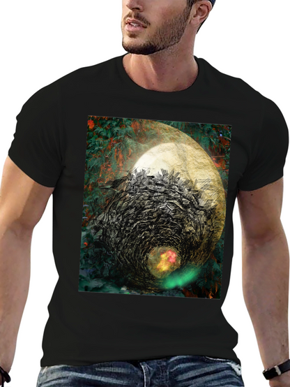 Abstract Vortex Graphic Tee