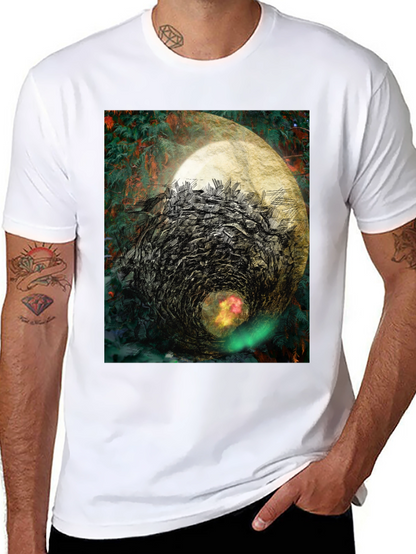Abstract Vortex Graphic Tee