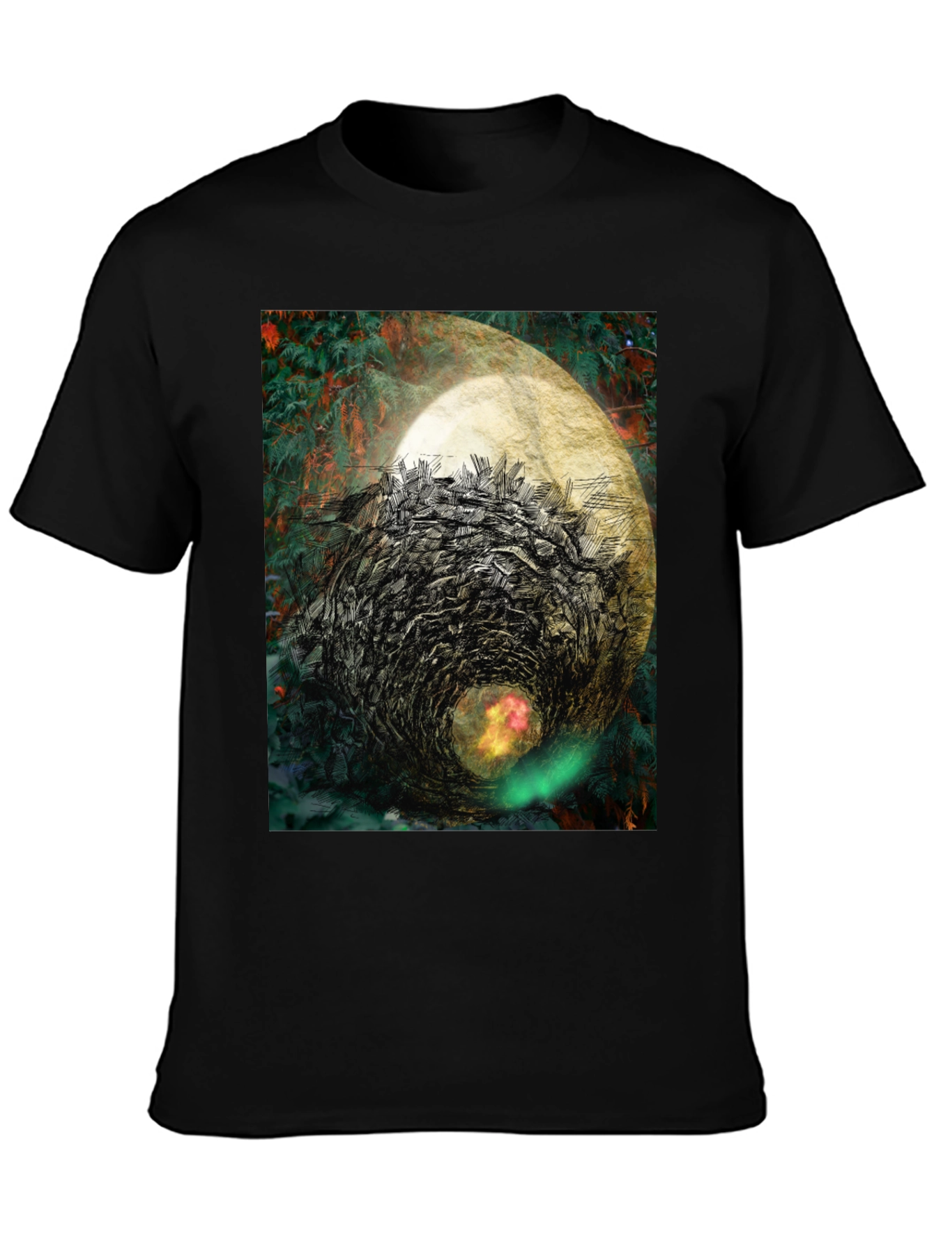 Abstract Vortex Graphic Tee