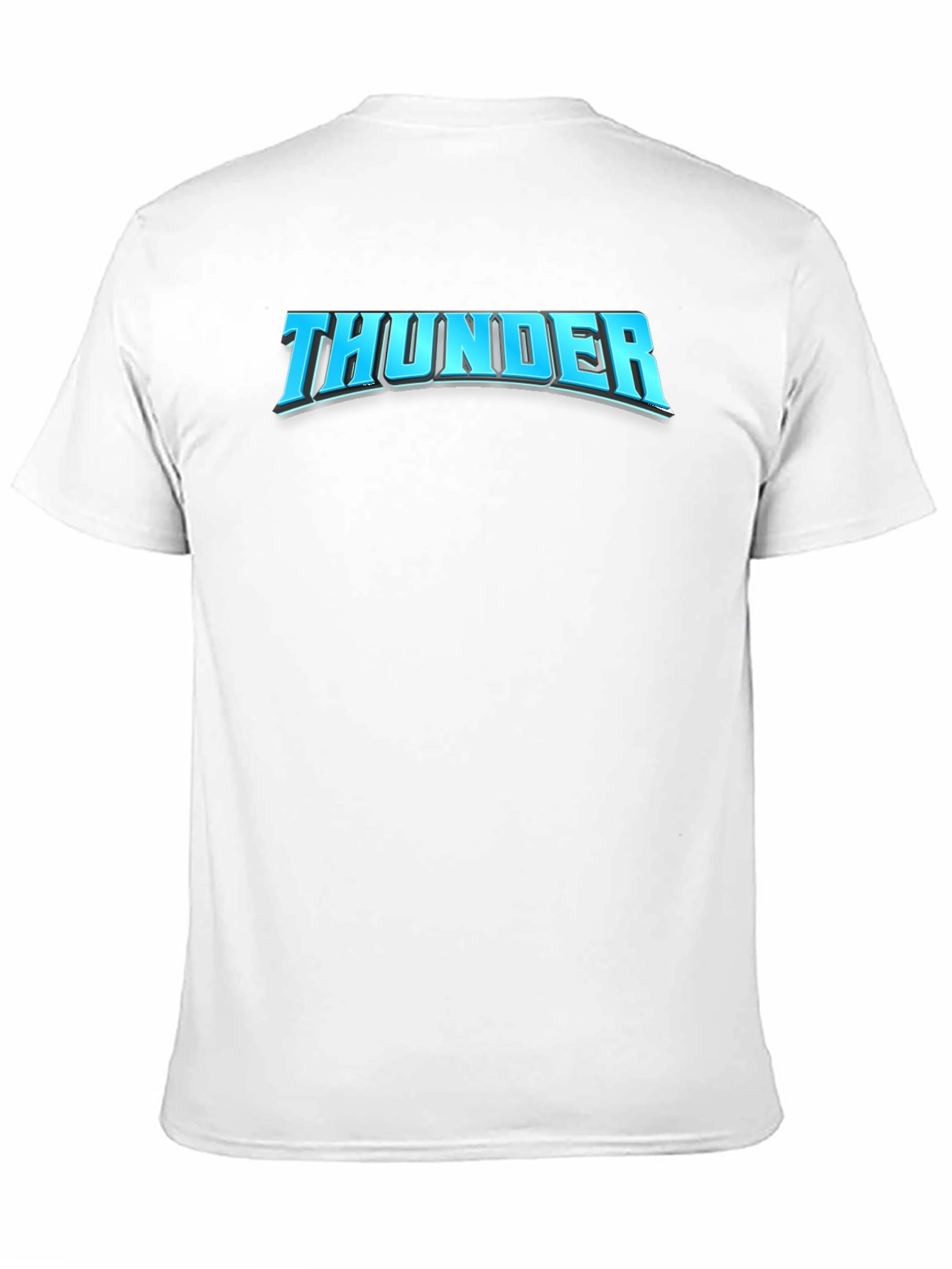 Thunder Graphic T-Shirt - Bold Black Tee
