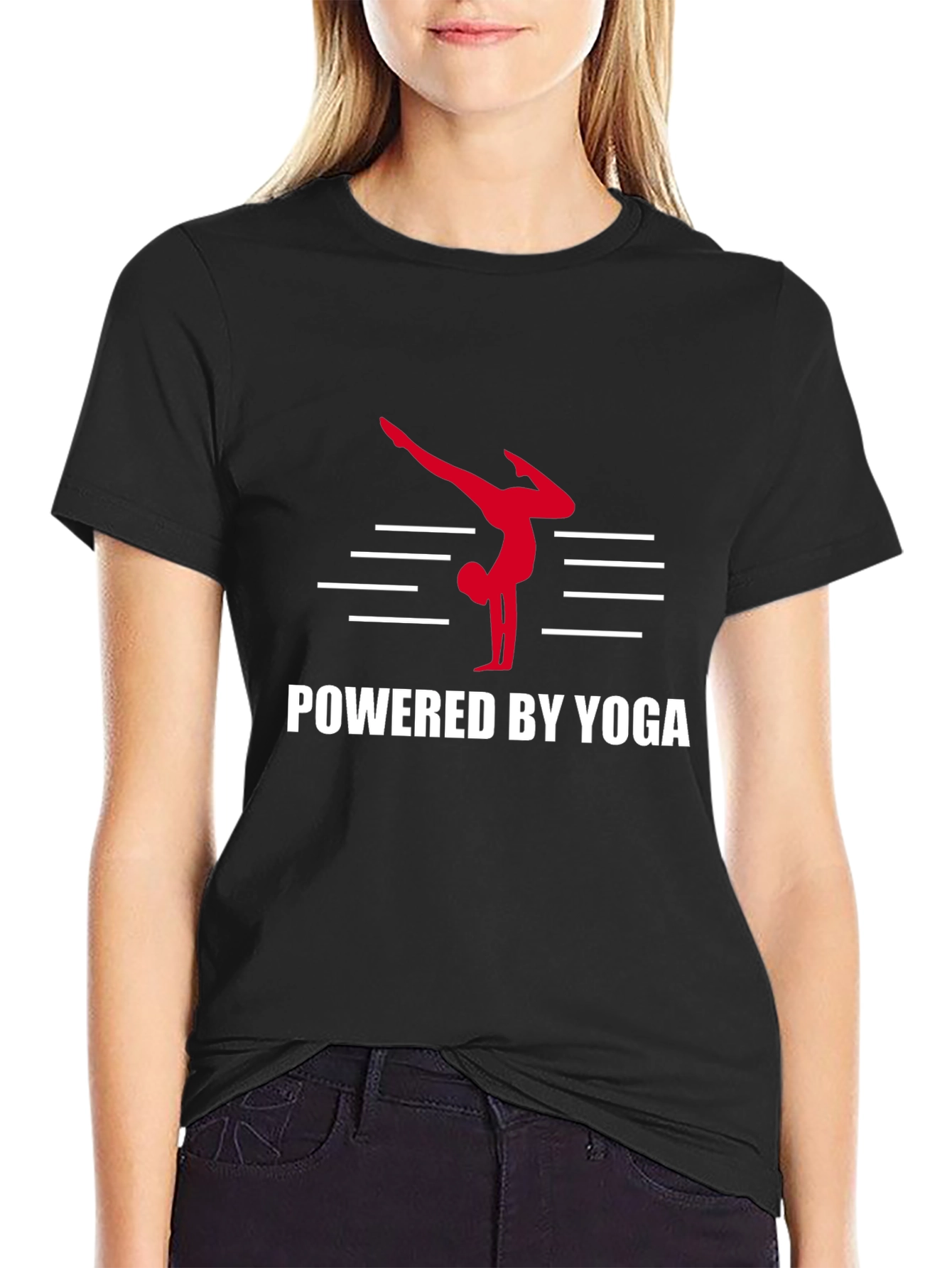 Yoga Powered Graphic Tee