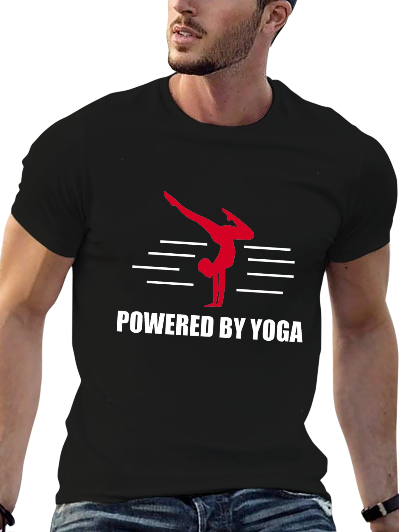 Yoga Powered Graphic Tee