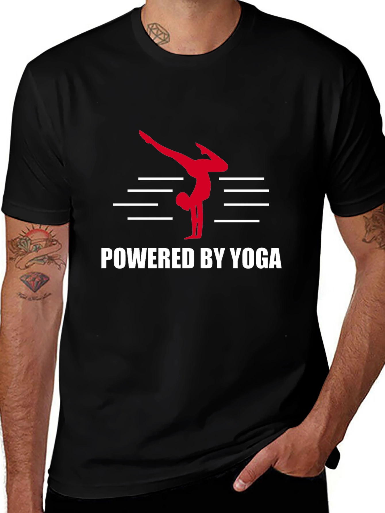 Yoga Powered Graphic Tee