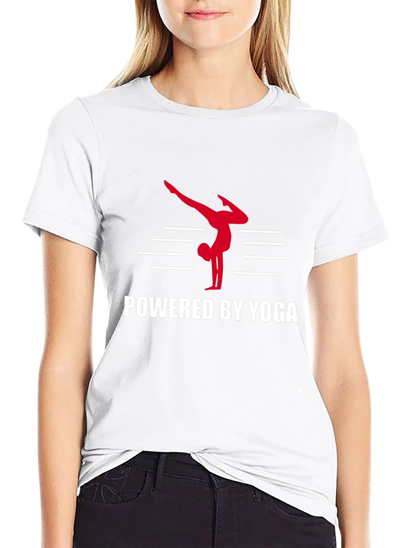 Yoga Powered Graphic Tee