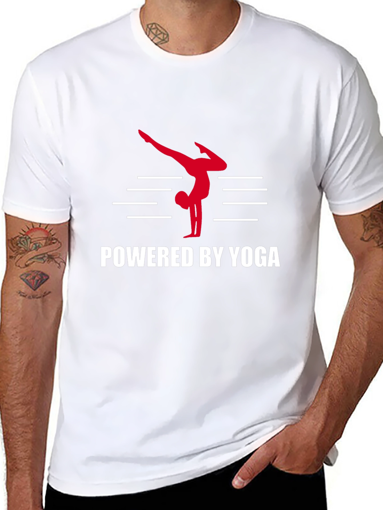 Yoga Powered Graphic Tee