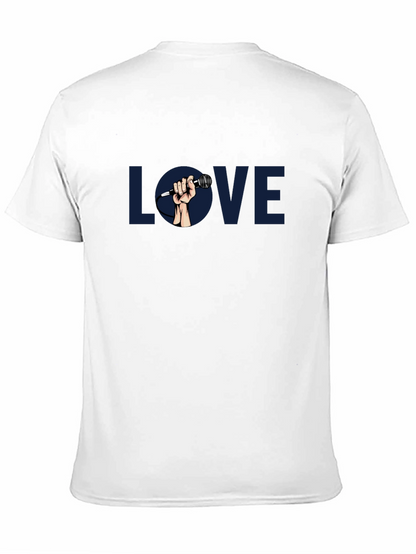 Love Music Graphic Tee - Classic Black T-Shirt