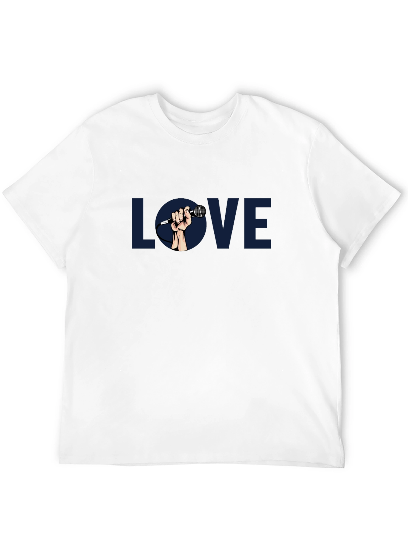 Love Music Graphic Tee - Classic Black T-Shirt