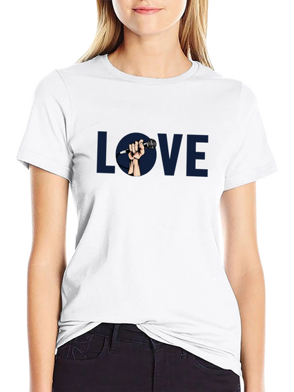 Love Music Graphic Tee - Classic Black T-Shirt