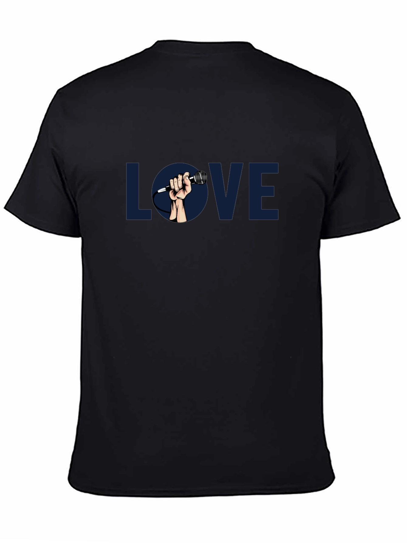 Love Music Graphic Tee - Classic Black T-Shirt