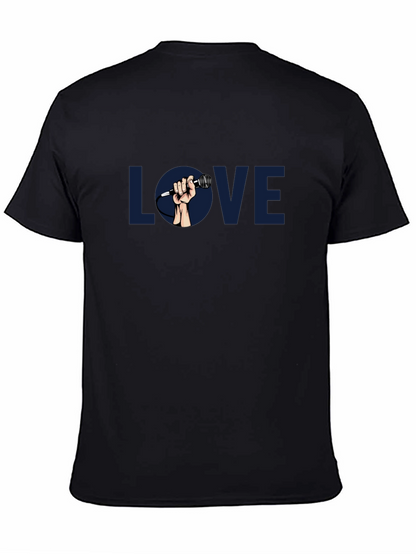 Love Music Graphic Tee - Classic Black T-Shirt