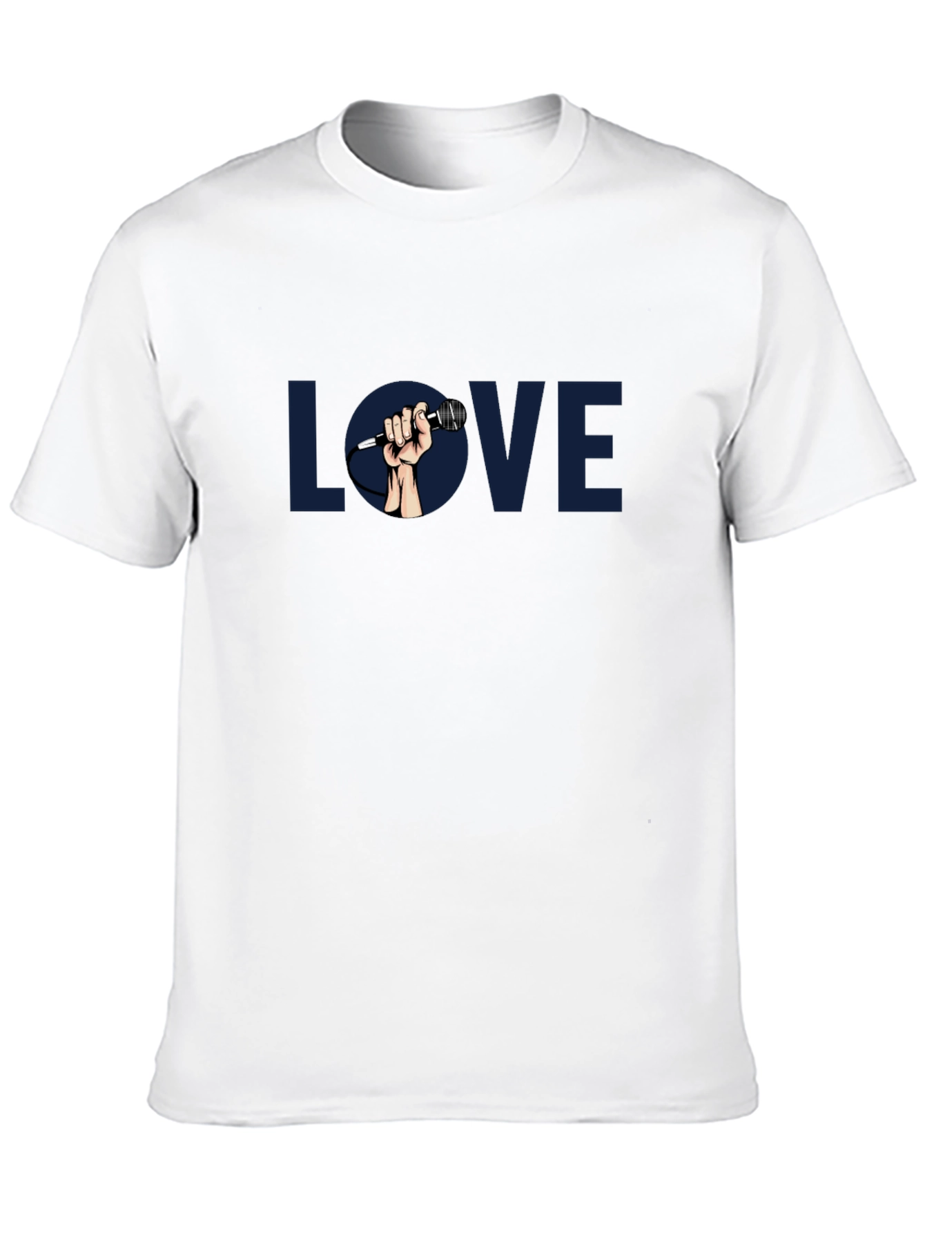 Love Music Graphic Tee - Classic Black T-Shirt