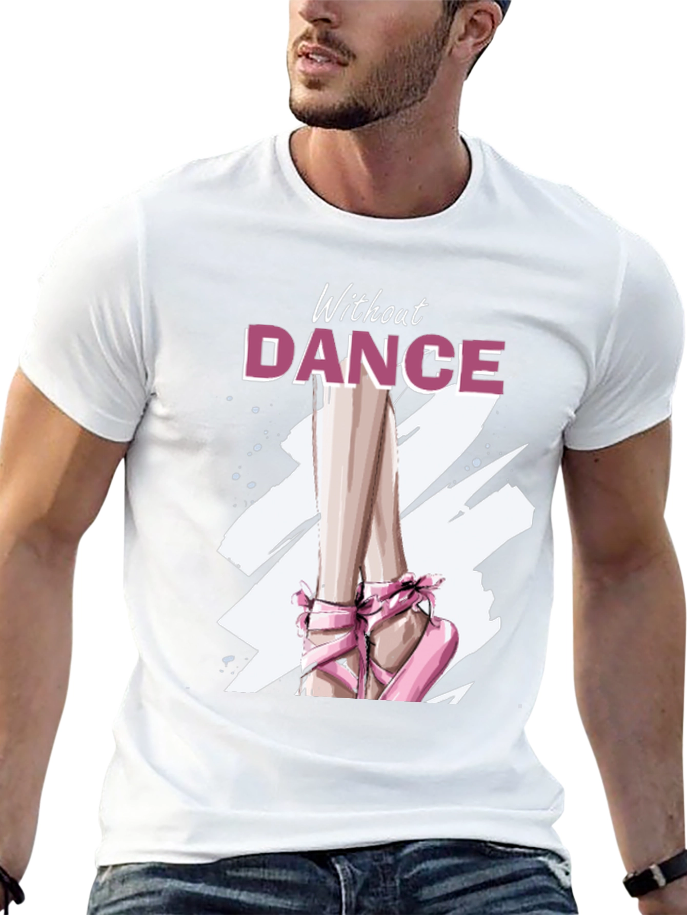 Without Dance Graphic Tee - Ballet Inspired