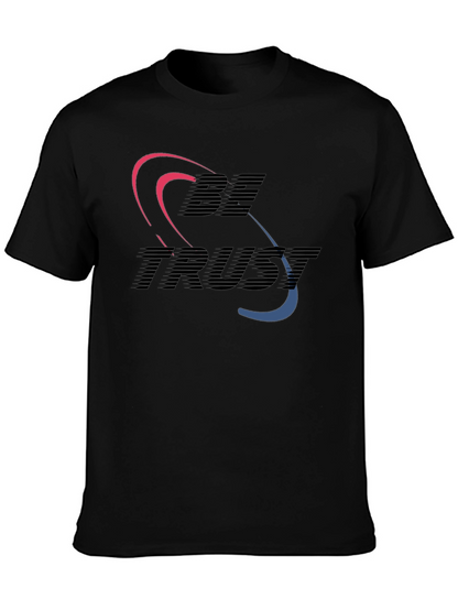 Be Trust Black Graphic Tee