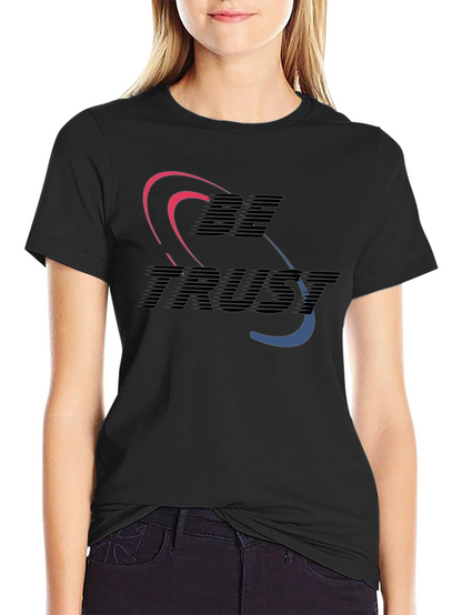 Be Trust Black Graphic Tee