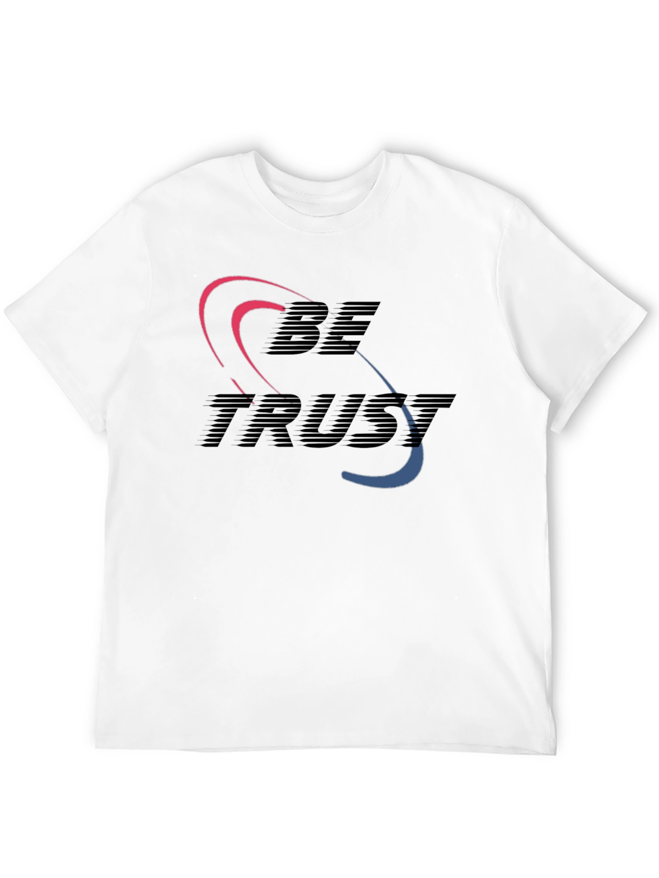 Be Trust Black Graphic Tee