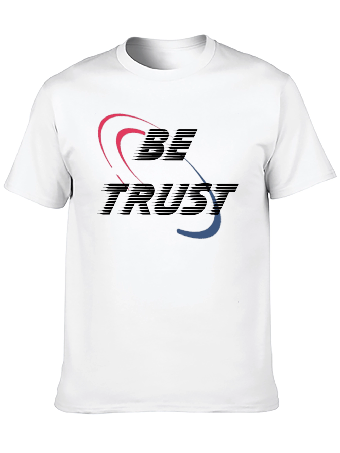 Be Trust Black Graphic Tee