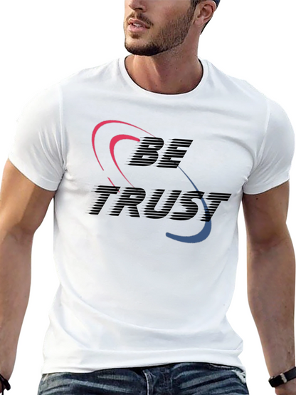 Be Trust Black Graphic Tee