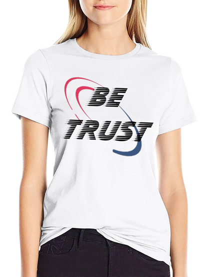 Be Trust Black Graphic Tee