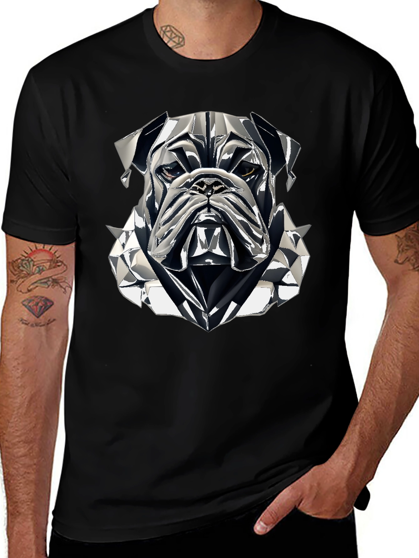 Bulldog Graphic Tee - Cool Streetwear Style