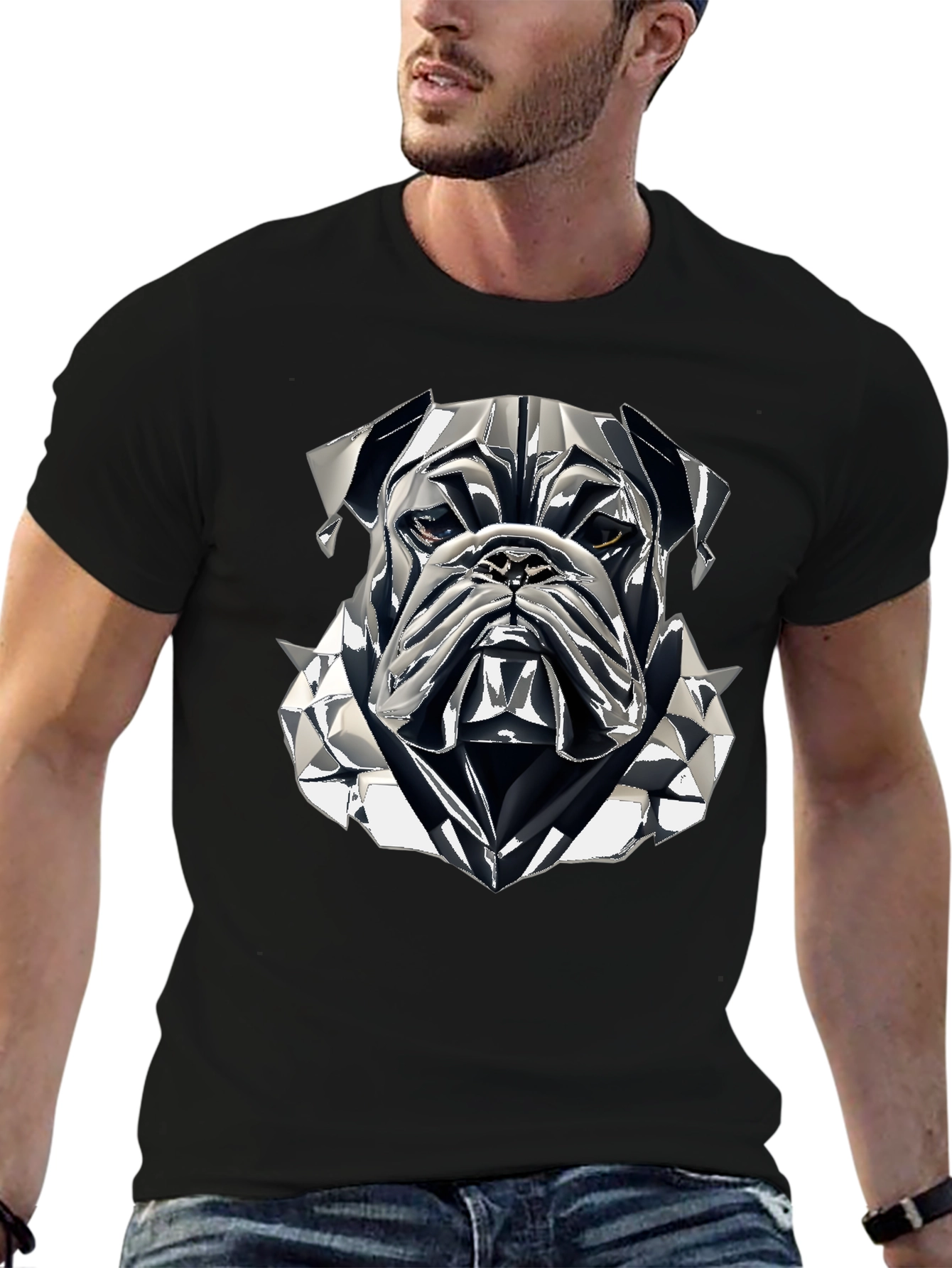 Bulldog Graphic Tee - Cool Streetwear Style