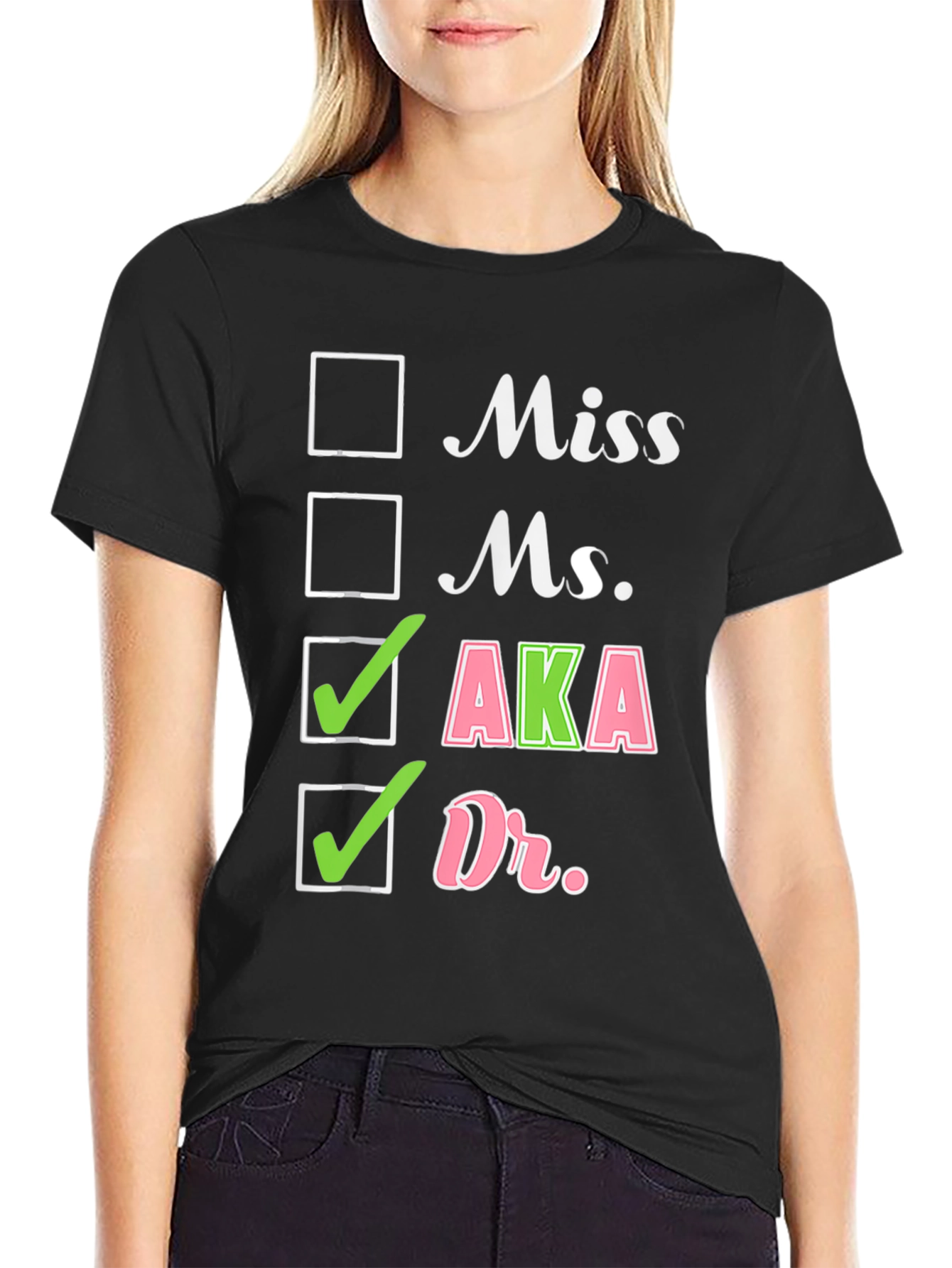 AKA Dr. Checkbox T-Shirt