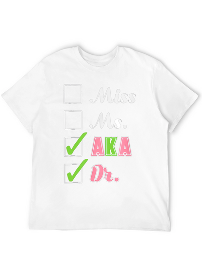 AKA Dr. Checkbox T-Shirt