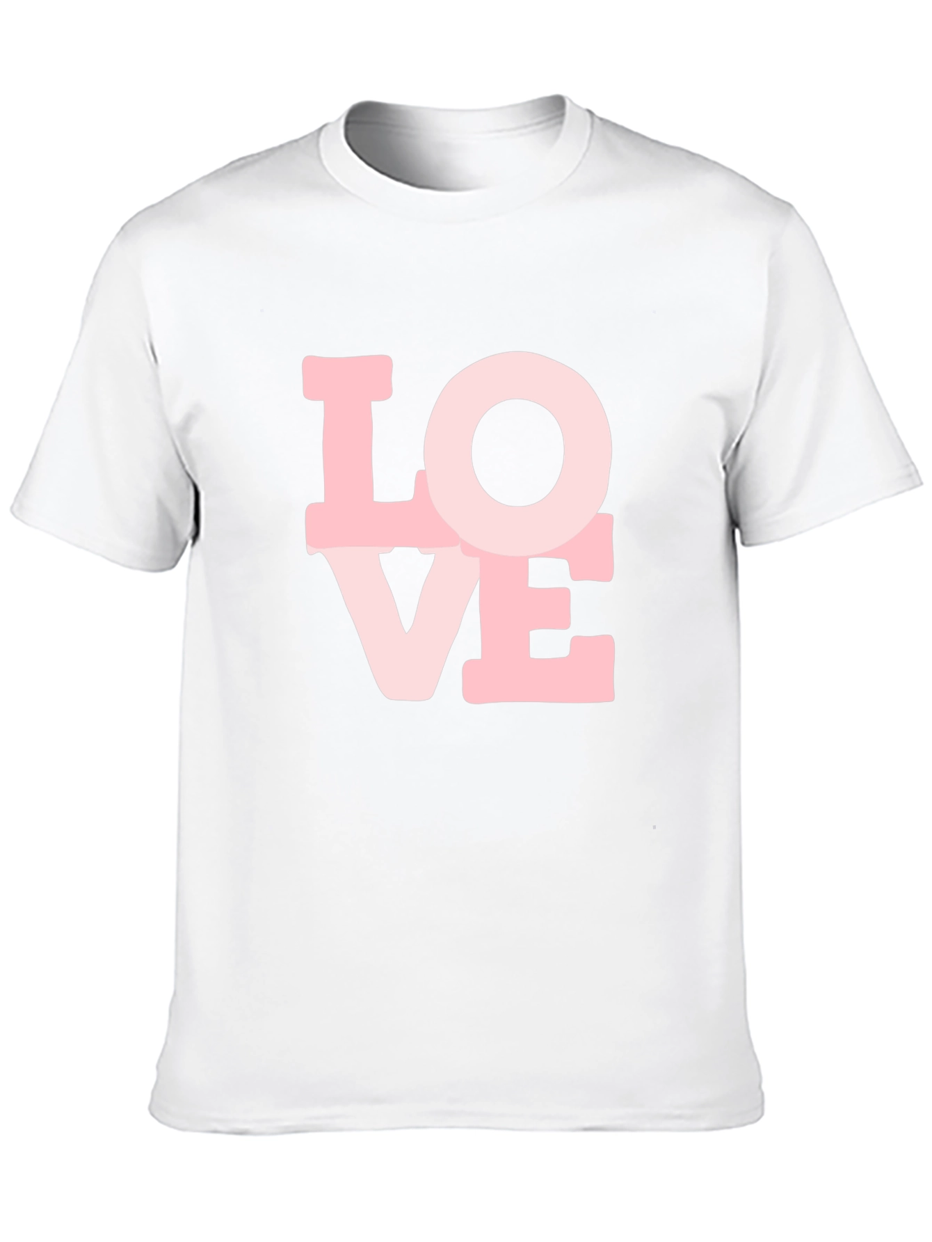 Love Graphic Print Black T-Shirt