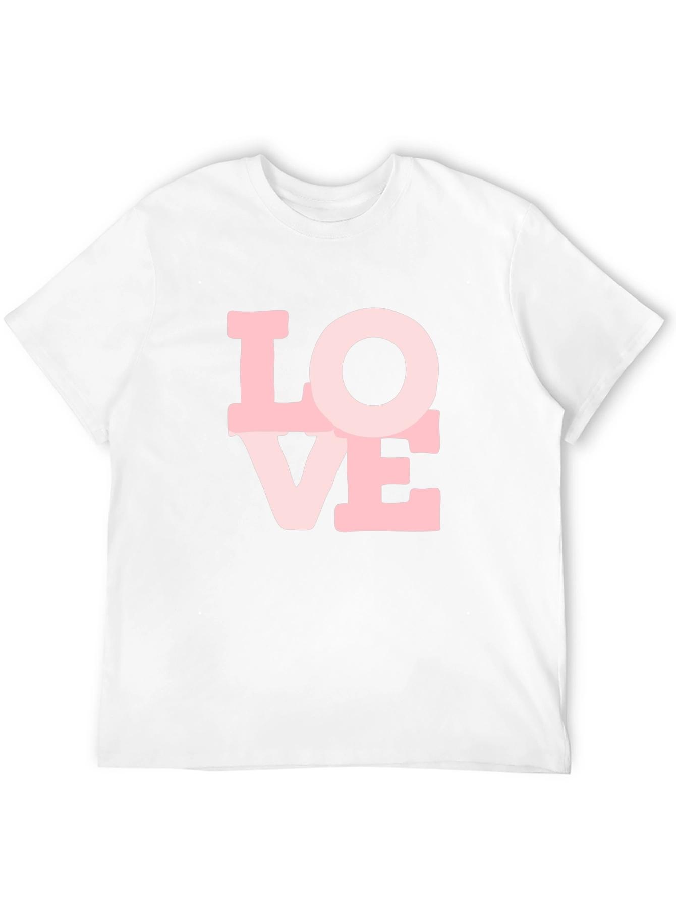 Love Graphic Print Black T-Shirt