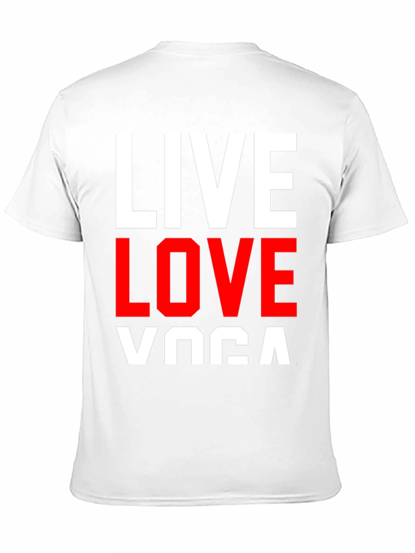 Live Love Yoga Graphic Tee - Black