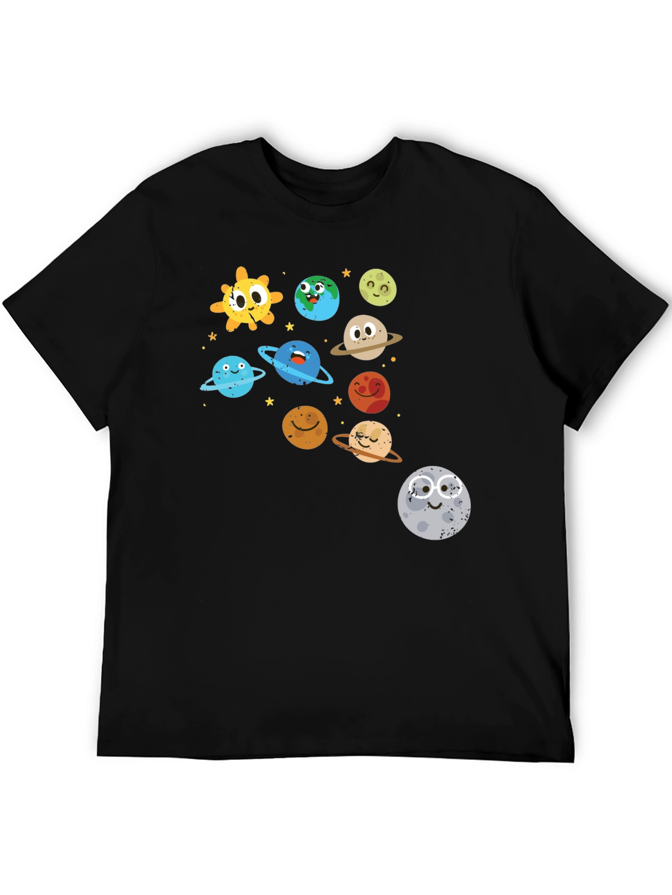 Cartoon Solar System T-Shirt