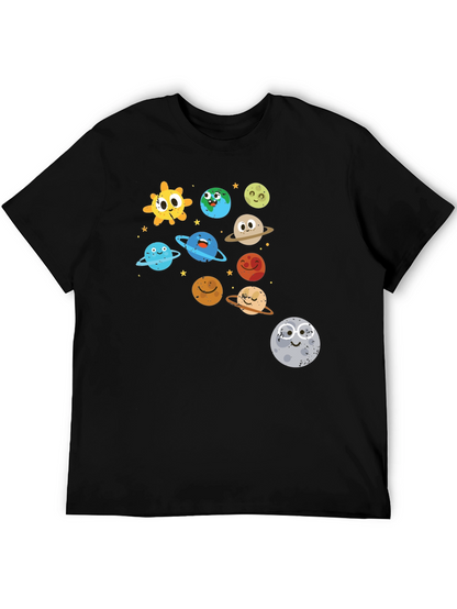 Cartoon Solar System T-Shirt