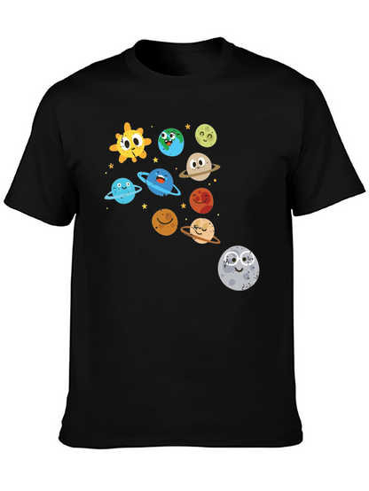 Cartoon Solar System T-Shirt